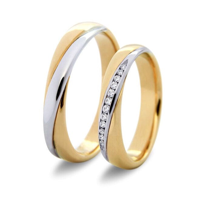 2 Wedding Ring (2 Rings)