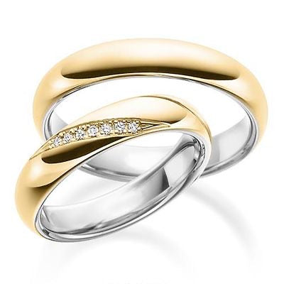 2 Wedding Ring (2 Rings )