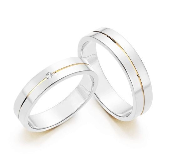 2 Wedding Ring ( 2 Rings )